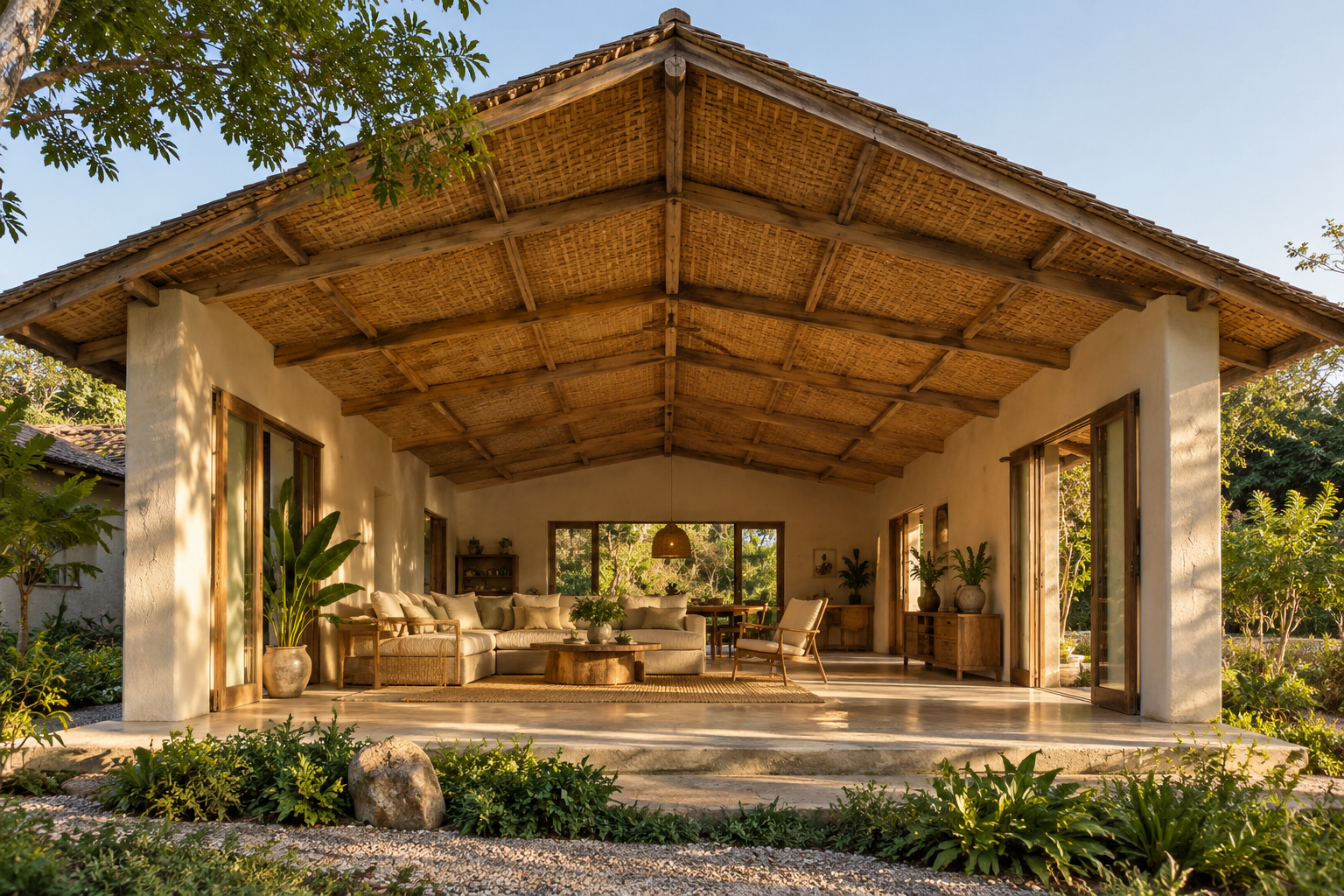 Cottage Living Ceiling — illustrative architectural reference