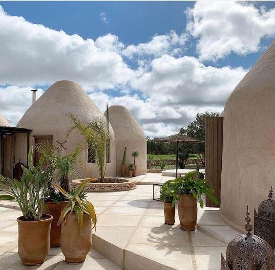 Mud House Reference Model 005 – Courtyard cottage cluster