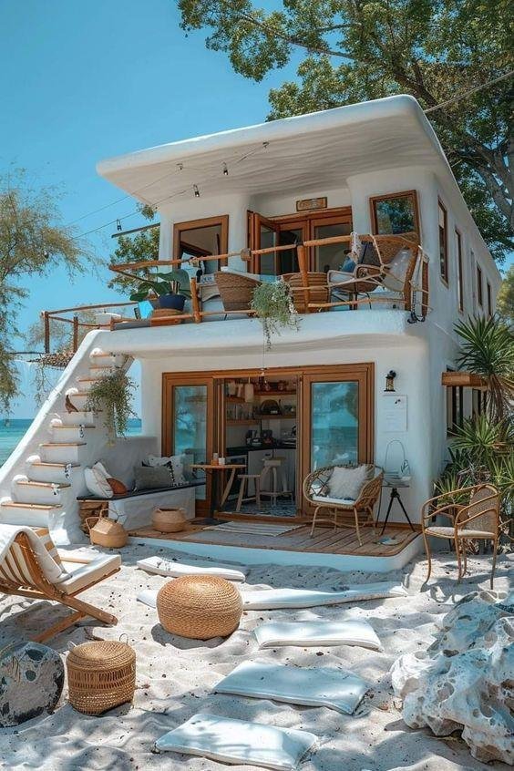 Mud House Reference Model 021 – Terrace-style holiday house