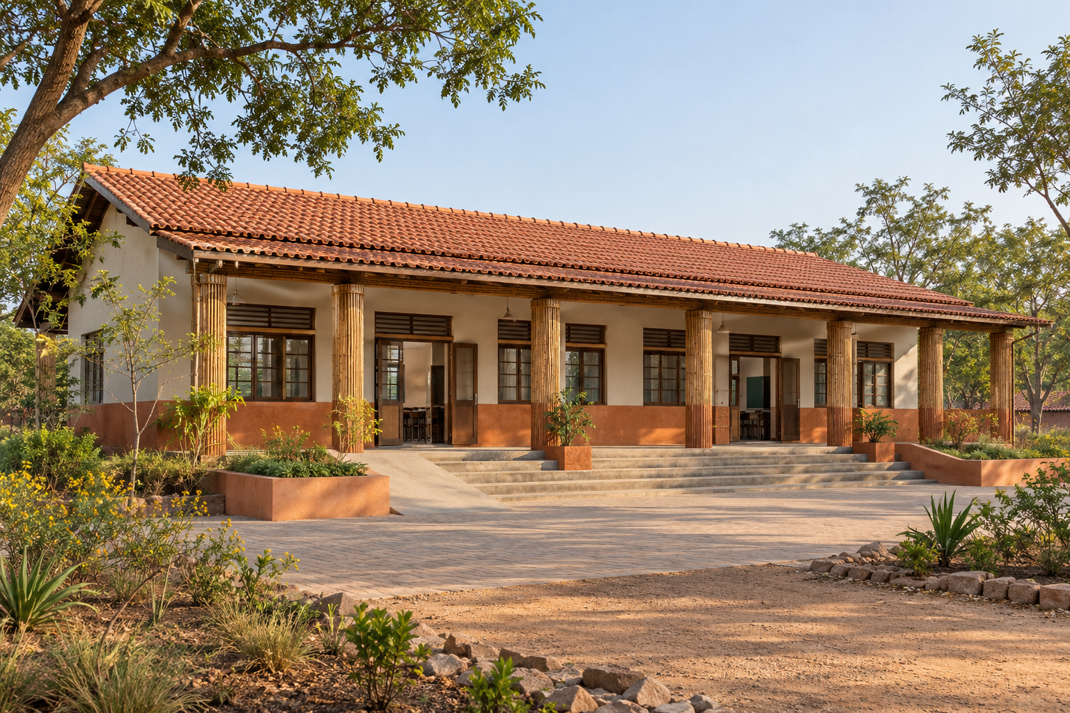 Campus Classroom Wing — illustrative architectural reference