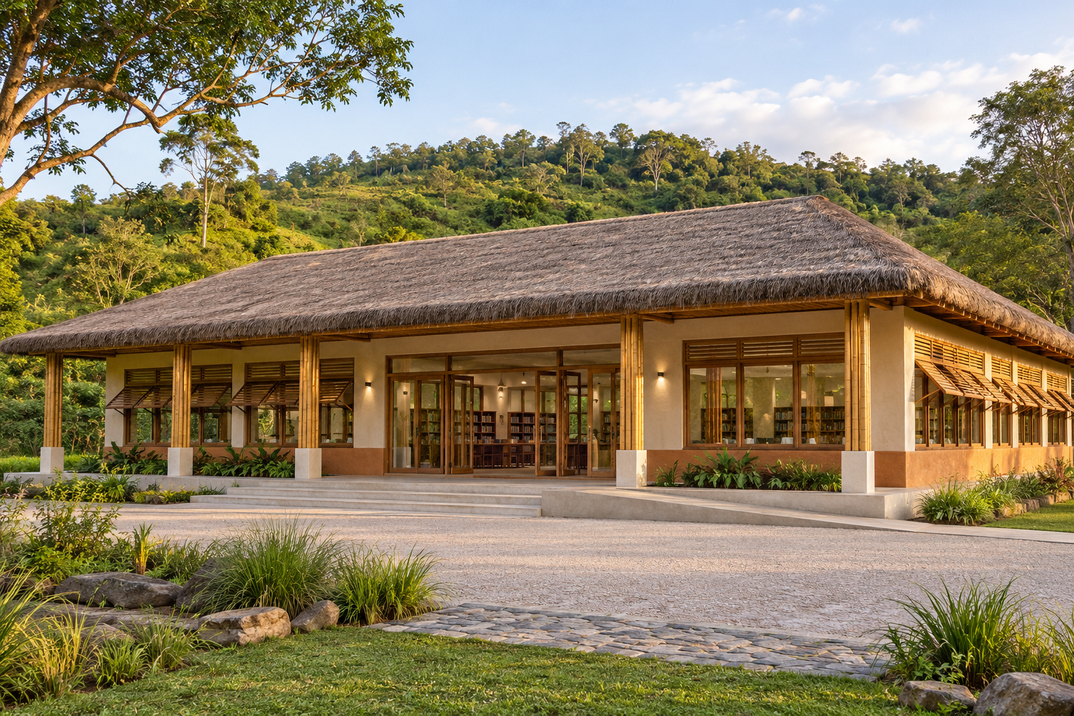 Library & Learning Centre — illustrative architectural reference