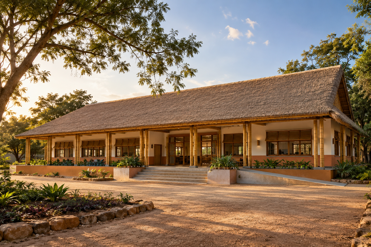 Community College Learning Wing — illustrative architectural reference