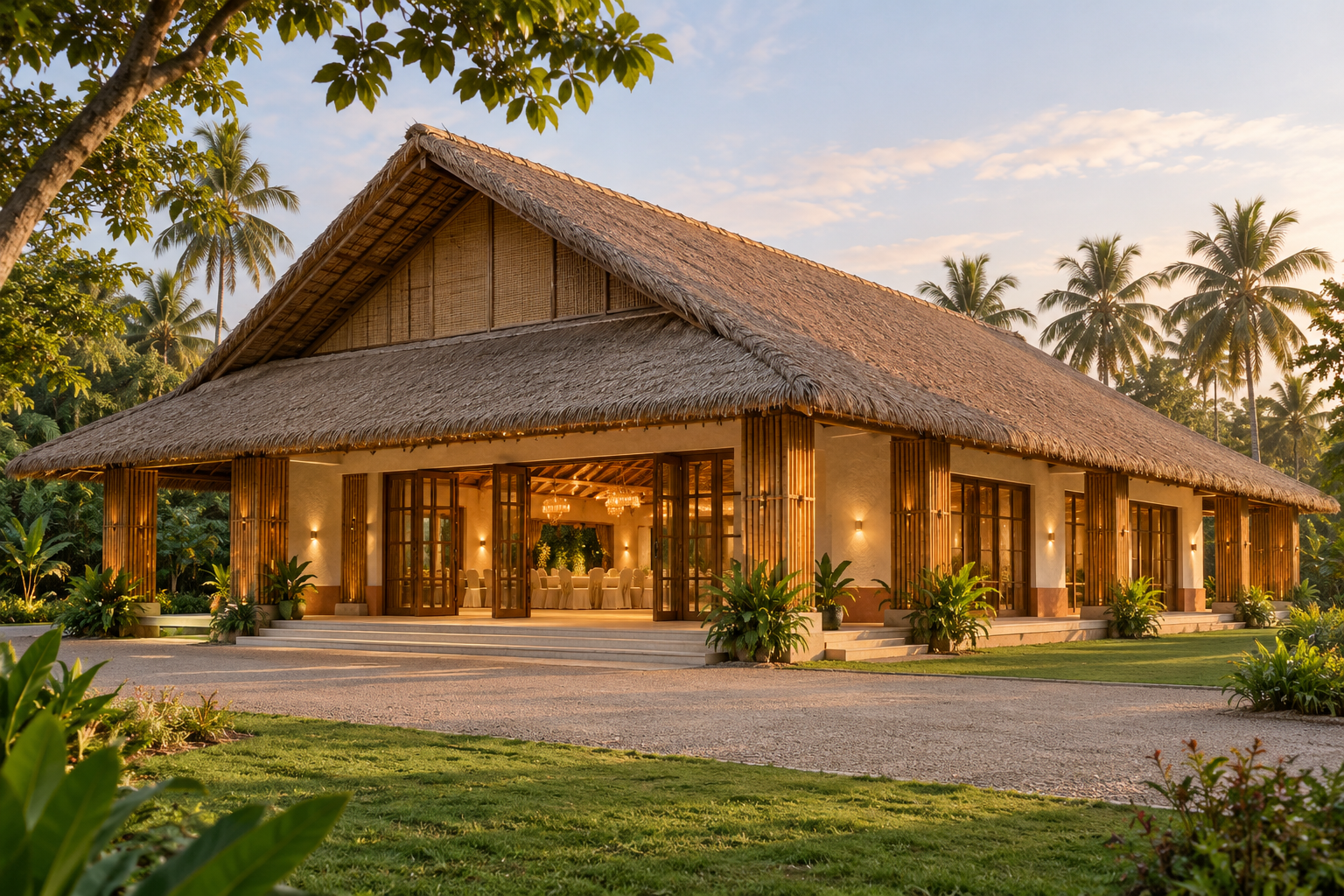 Garden Wedding Hall reference concept